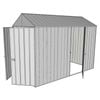 Build-a-Shed 1.5 x 3.0 x 2.3m Single Hinged Side Door Gable Shed - Zinc
