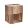 Kaboodle 600mm Wattleseed Modern Wall Microwave Cabinet