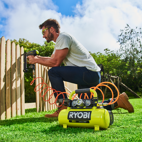Ryobi ONE 18V 3.8L Air Compressor Skin Only Bunnings New Zealand