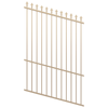 ProtectorAl 0350-1200W x 1800H Primrose Spear Top Pool Fence Panel Raked Up to 15º