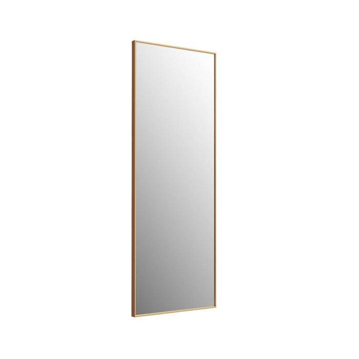 Costway 1.5m Wall Mirror Aluminum Frame Bathroombedroom Gold