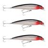 3x Rapala 14cm Saltwater X Rap Jerkbait Fishing Lures - Silver