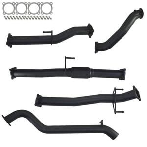 Ignite Exhausts Turbo Back For Toyota Hilux 3l D4d 3" No Cat With Pipe 409 Stainless Steel