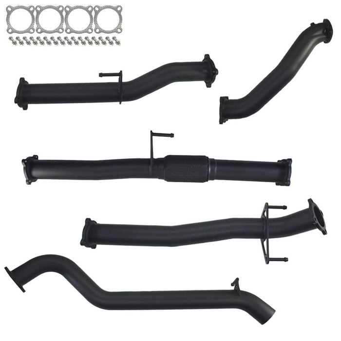 Ignite Exhausts Turbo Back For Toyota Hilux 3l D4d 3" No Cat With Pipe 409 Stainless Steel