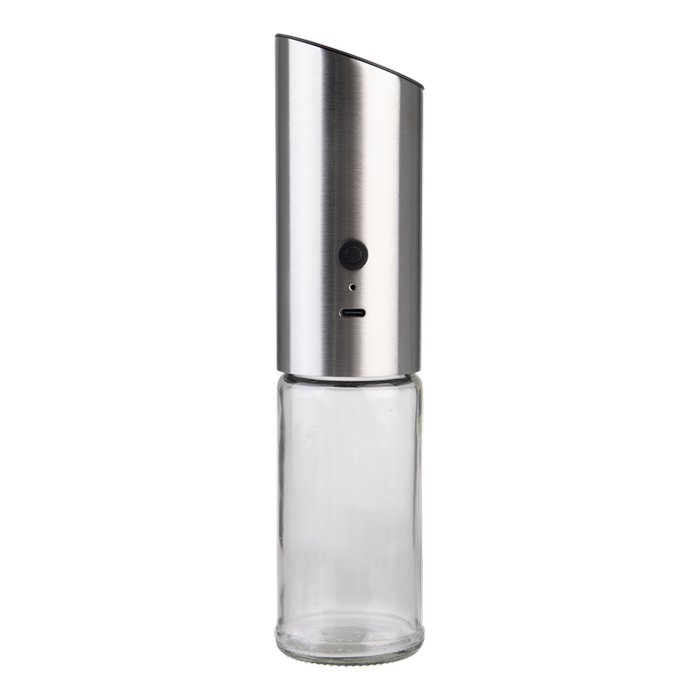 G & S Royale Electric Rechargeable 24cm Stainless Steel Salt Or Pepper Mill