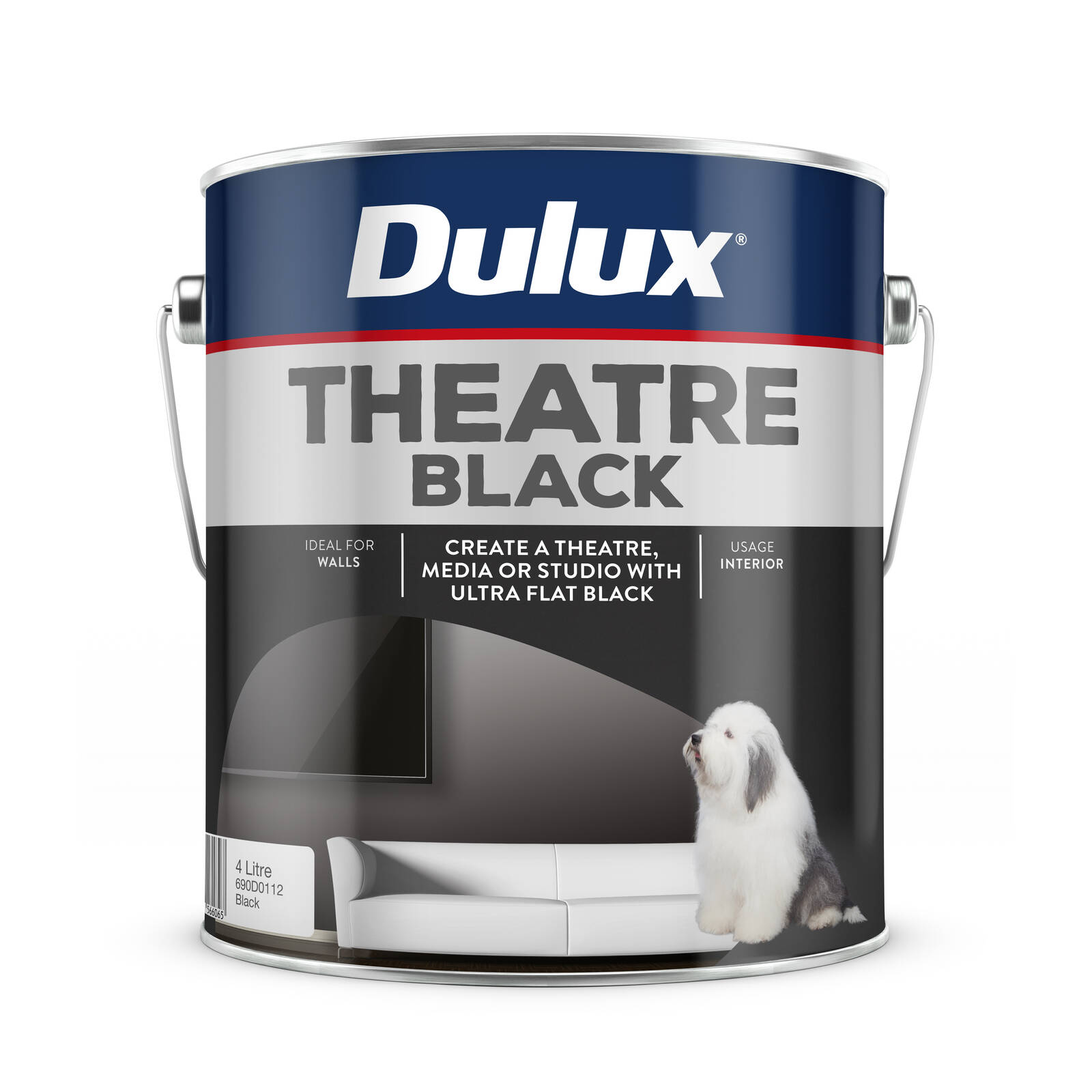 Dulux 4L Black Design Theatre Paint product image