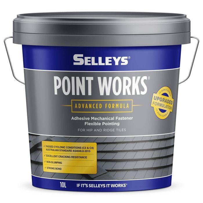 Selleys 10L Mid Grey / Monier™ Babylon Generation II Point Works 