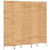 vidaXL Room Divider Privacy Screen Decorative Screen 5-Panel Water Hyacinth