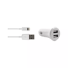 3sixT xCar Charger 3.4A + Lightning Cable 1m - White