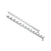 Galintel 14 Tread Galvanised Steel Dual Stair Stringer - 2 Pack