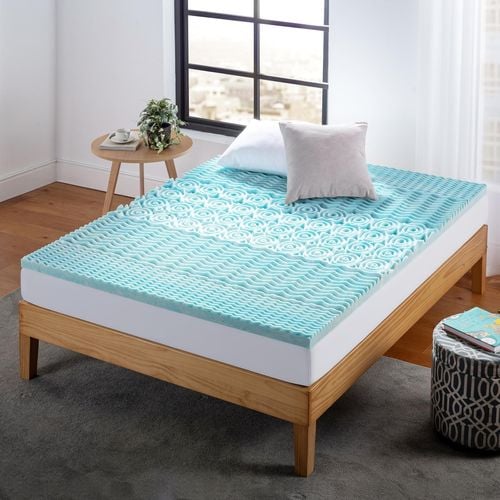 Zinus King 5 Zone Cooling Gel Memory Foam Mattress Topper Bunnings