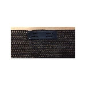 Coolaroo Black Timber Fasteners - 50 Pack