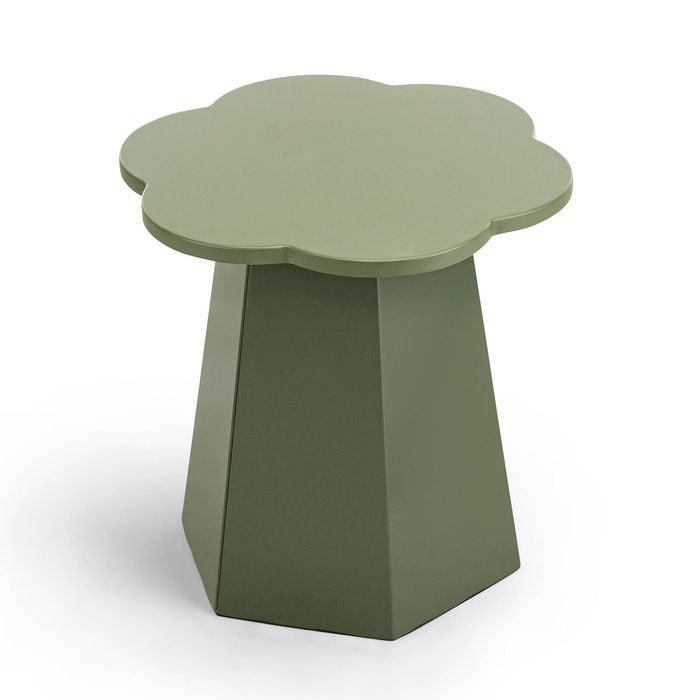 Essie Scallop Copper Clay Side Table