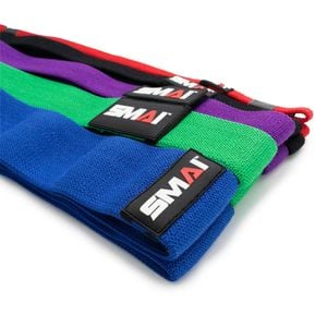 Smai Knitted Resistance Band - Set Of 5 - Multi-coloured