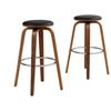 Swivel Bar Stool Black - Set of 2