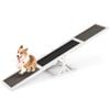 Costway 1.8m Wood Pet Agility Seesaw Dog Obedience Balance Training 70kg Capacity White