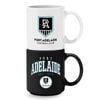 Afl Stackable Mug - Port Adelaide Power - Set Of 2 - Coffee Cup - 305ml