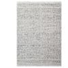 Aura Flatwoven Designer Wool Rug 6237 - Ivory/black - 160x230cm