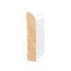 Porta 92 x 18mm 2.7m Primed FJ Pine Bullnose Architrave and Skirting