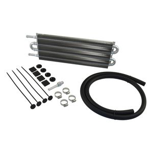 Calflow Transmission Oil Cooler Kit, Tube & Fin, 15.5" x 5" x 0.75"