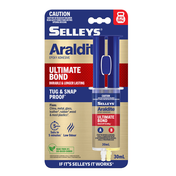 Selleys Araldite Epoxy Adhesive Ultimate Bond 30ml