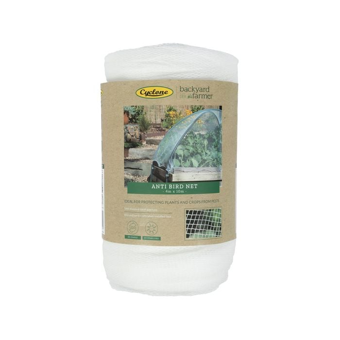 Backyard Farmer 4 x 10m x 5mm Anti Bird Net