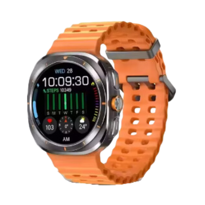 Waterproof Sports Smartwatch For Men (orange)