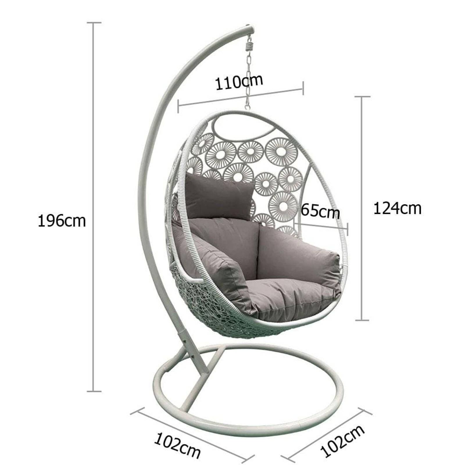 Egg swing chair bunnings best sale