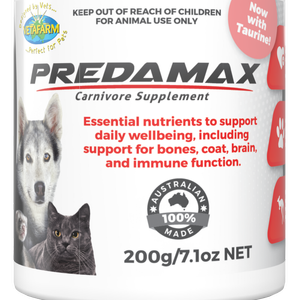 Vetafarm Predamax Carnivore Supplement for Dogs & Cats 200g
