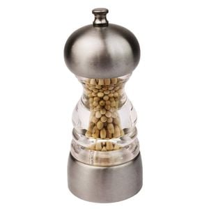 Olympia Salt And Pepper Mill Stainless Steel Manual Spice Grinder Kitchenware