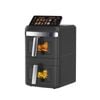 Healthy Choice 13l Dual Zone 2300w Double Stack Air Fryer With Foldable Top Display