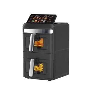 Healthy Choice 13l Dual Zone 2300w Double Stack Air Fryer With Foldable Top Display