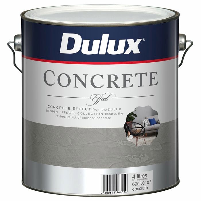 Dulux Design Concrete Effect Paint - 4L