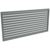 ProtectorAl 1001 - 2000 x 300 - 1000mm Monument Horizontal 18mm Gap Aluminium Welded Slat Panel