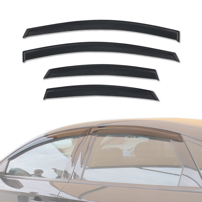 AUSGO Weather Shields for Ford Mondeo MB MC Series liftback 2009-2014 Weathershields Window Visors Wind Deflectors