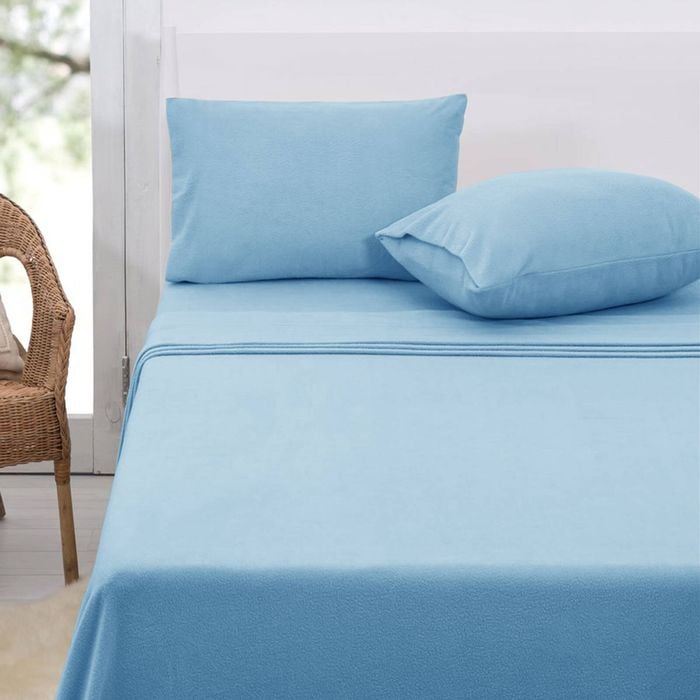 Bloomington Polar Fleece Sheet Set Queen 36cm Wall Sky