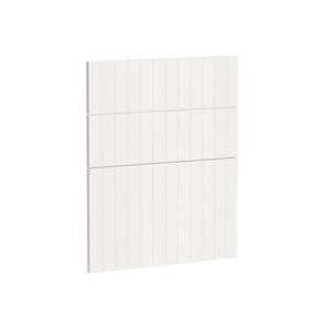 Kaboodle 600mm Vanilla Essence V-Groove 3 Drawer Panels