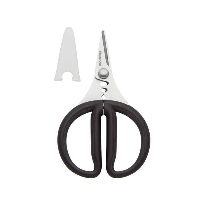 Kitchenaid Universal Stainless Steel/Silicone Herb Shears w/ Sleeve Scissors BLK