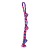 Happy Tails Pink And Blue Braided Rope Toy