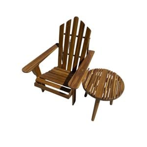 Misa 2-Piece Outdoor Adirondack Set
