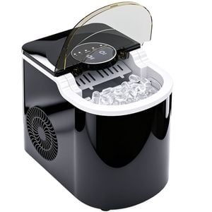 Advwin Countertop Ice Maker Machine, Portable Bullet Ice Maker with Self Cleaning
