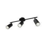 Brilliant Jez Black 3 Light DIY Spotlight