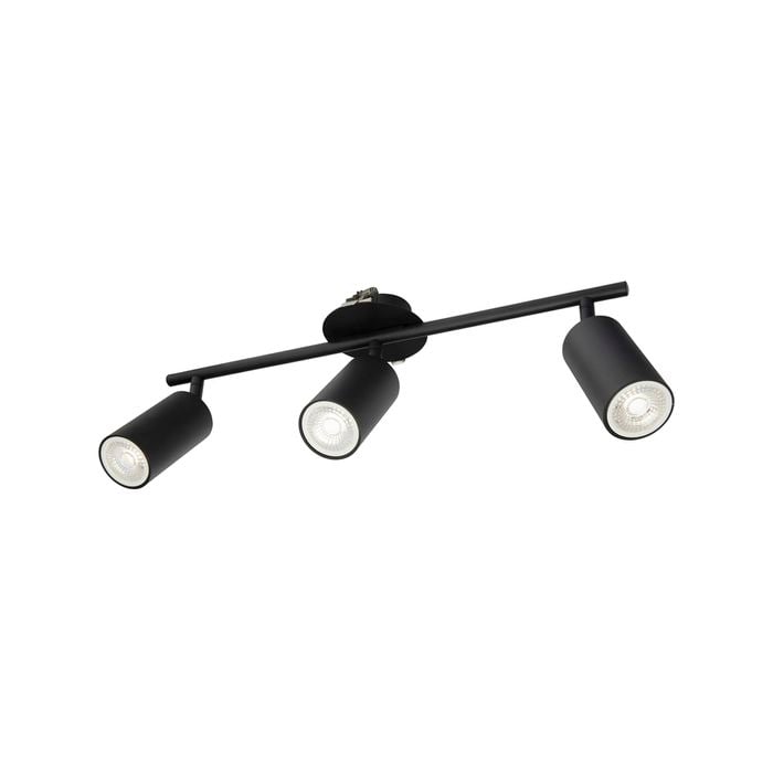Brilliant Jez Black 3 Light DIY Spotlight