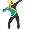 Jamaican Bobsled Team Morphsuit Mens Costume - Large