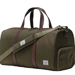 Herschel 43L Novel Duffle Duffel  w/ Adjustable Strap in Ivy Green