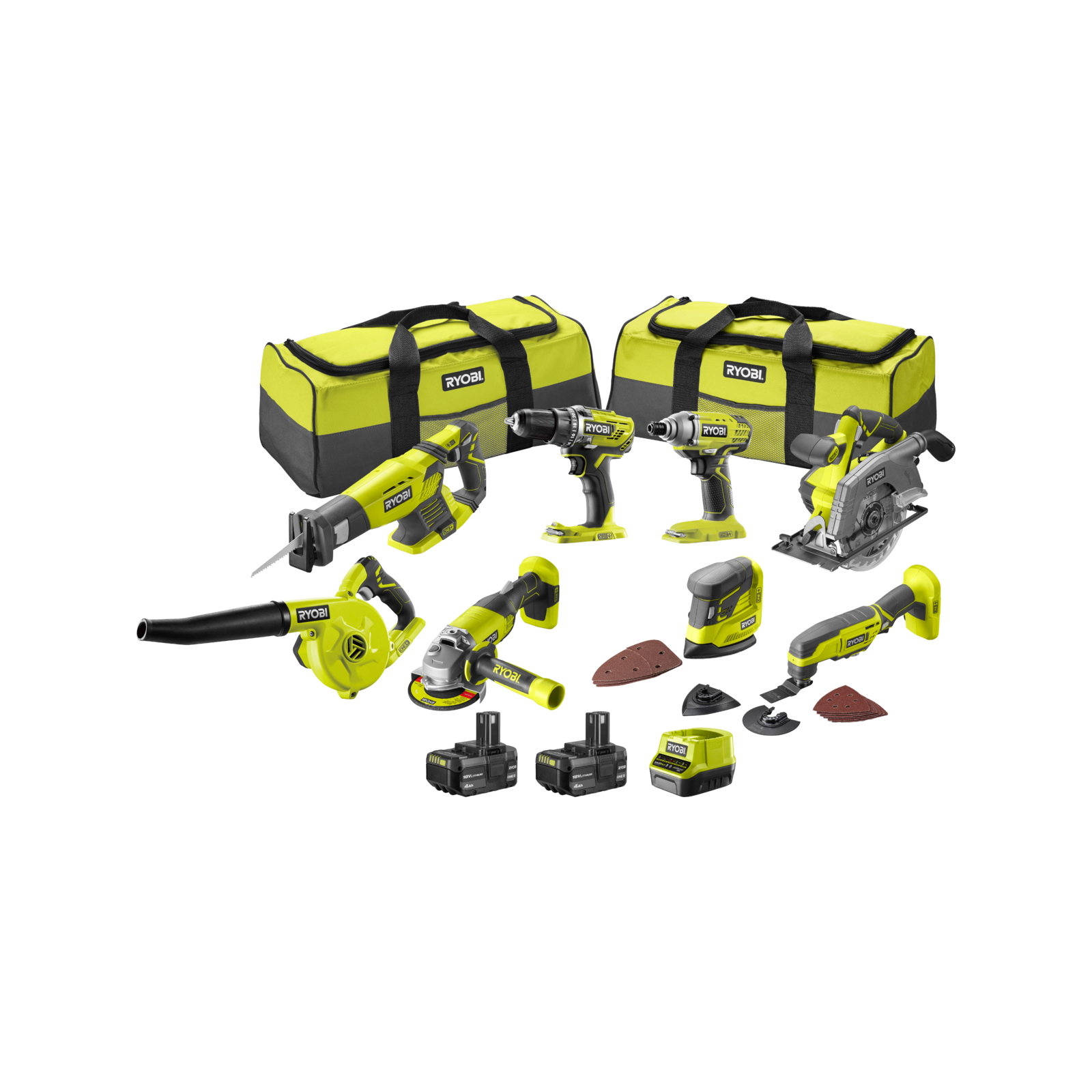 Ryobi 8 piece set sale