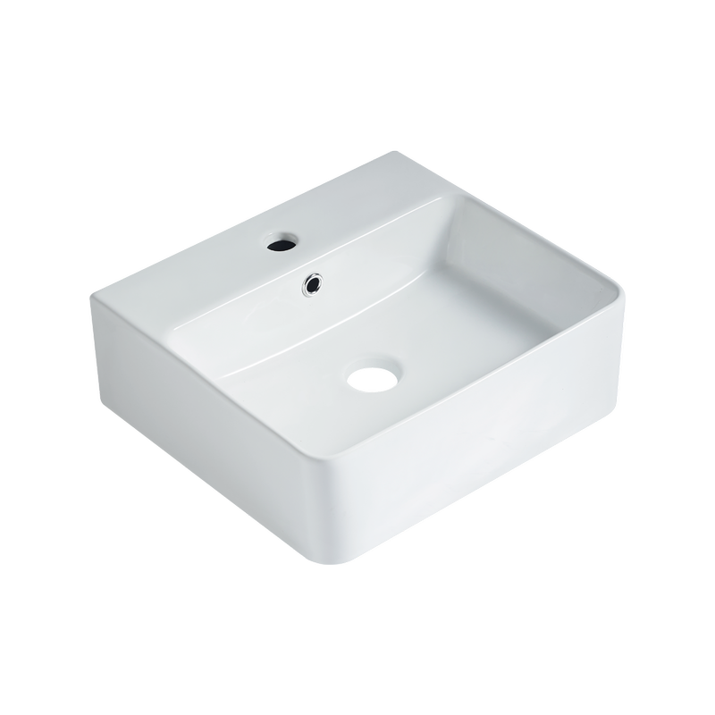 Concerto Gloss White Wall Hung Basin