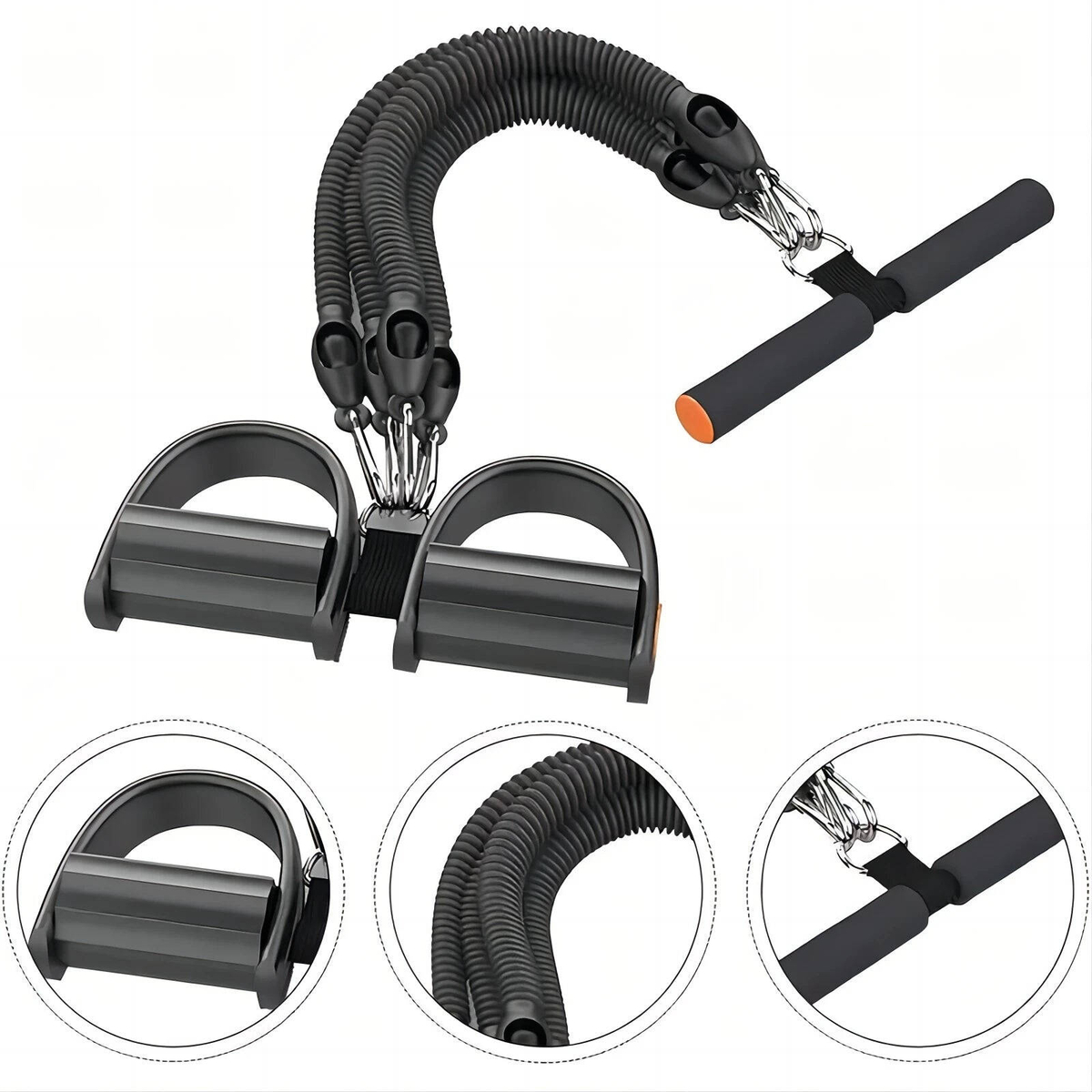 NNEOBA Pedal Tension Rope Puller Black - Bunnings Australia