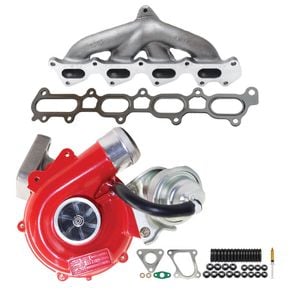 Gen1 High Flow Turbo Charger With Genuine Exhaust Manifold, Gasket & Stud Kit For Mitsubishi Triton Mn 4d56 2.5l Vt10