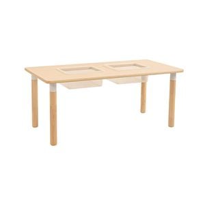 Jooyes Kids Birch Activity And Sensory Tables - H46cm - 90cm | Table | 46cm